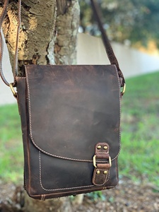Women's Minimalist Crossbody <b>Messenger</b> Satchel LCS-0079 Zipper Handbag Travel and Gift <b>Bag</b> for Her - Product Image 4