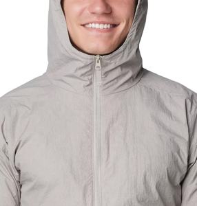Veste coupe-vent matelassée pour homme, grande taille, logo personnalisé, respirante, coupe-vent, col montant, fermeture éclair, confort estival, imperméable - Product Image 2