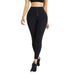 Venta al por mayor de diseño personalizado de las mujeres más tamaño Yoga Leggings sujetador conjunto forma hueca cintura compresión frontal Logo posición - Product Image 2