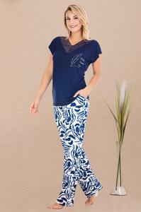 Conjunto de Pijama de Viscosa para Mujer, Calidad Turca, Suave y Transpirable, Manga Larga, Hecho en Turquía, Ropa de Dormir de Alta Calidad - Product Image 2