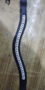 ROYAL INTERNATIONAL - Diadema de Cuero con Perlas Negras de 3 Filas, Tamaño Personalizado, para Exportadores Indios de Uttar Pradesh, Precios Razonables - Product Image 5