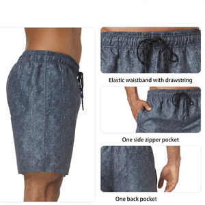 Pantalones cortos de malla de diseño impreso para hombre, logotipo personalizado de alta calidad, pantalones cortos deportivos de talla grande para hombre, ropa de calle, pantalones cortos para hombre, logotipo personalizado - Product Image 3