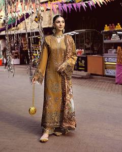 Bonitos trajes étnicos paquistaníes de diseñador de AJM Trade House 1044 - Product Image 2