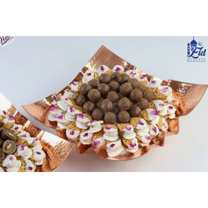 Nouvelle arrivée design élégant événement ware chocolat bol de service 2 étages table à manger bol décoratif par Indian metal world - Product Image 3