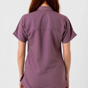 Personalizable Super Suave Transpirable y Lavable Manga Corta Hospital Scrubs Venta de Fábrica Uniformes de Enfermera para los Médicos - Product Image 4