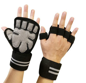 Gants de gymnastique de haute qualité avec enveloppes de poignet haltérophilie Fitness entraînement exercice poignée de main antidérapant protecteur de paume pour hommes femmes - Product Image 2
