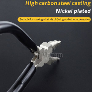 Alicates Ergonómicos de Acero Inoxidable de Alta Calidad para Hacer Joyas con Lazos de Alambre - Product Image 5