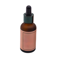 Autocollant en vinyle adhésif imperméable avec logo personnalisé pour l'emballage d'huiles essentielles cosmétiques