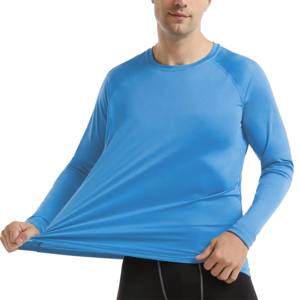 2025เสื้อรัดรูปของผู้ชายเสื้อกีฬาแขนยาวแห้งเร็วระบายอากาศเข้ายิมออกกำลังกายแบบกำหนดเองเสื้อยืด Amano - Product Image 4