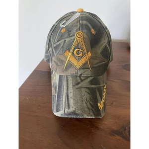 Gorra de Béisbol Bordada Personalizada para Maestros Masónicos, Regalia Masónica, Gorra con Bordado de Letras, Gorras Personalizadas - Product Image 1
