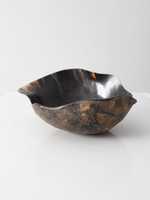 Bol à raser en corne de buffle sculpté, étanche, cadeau de Noël par Multi Craft Natural Horn Decor