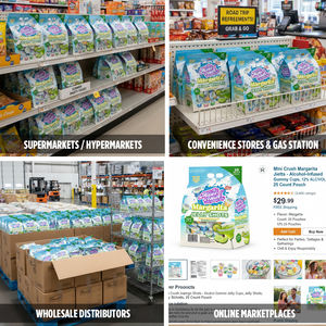 MINICRUSH Margarita Jelly Shots, coupes d'<span class=keywords><strong>alcool</strong></span> en gelée aux saveurs de fruits - Product Image 3