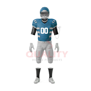 Uniforme de fútbol americano de compresión de diseño personalizado asequible OEM 100% poliéster transpirable uniforme de fútbol Americano para la venta - Product Image 1