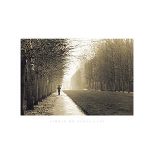 Affiche de jardin de Versailles, design en papier durable pour décoration murale - Product Image 1
