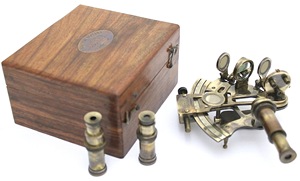 ทุ่นนำทางทำจากทองเหลืองโบราณพร้อมท่อและกล่องไม้ของสะสมการเดินเรือสุดหรูสำหรับตกแต่งเรือและเป็นของขวัญ - Product Image 3