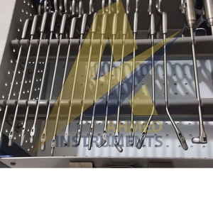 ชุดคีมผ่าตัดสำหรับส่องกล้องชุดละ15ชิ้นพร้อมกล่องอะลูมิเนียมฆ่าเชื้อเครื่องมือผ่าตัด - Product Image 5