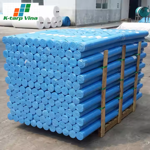 K Tarp Vina Blue PE Bâche Rouleau Imperméable Résistant Aux UV Fabriqué au Vietnam - Product Image 2