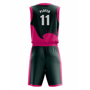 Uniforme de baloncesto de secado rápido con diseño único, ropa deportiva ligera y transpirable de talla grande disponible - Product Image 6