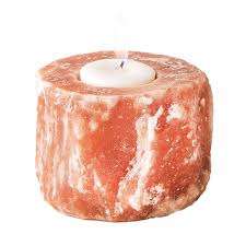 Portavelas de cristal natural auténtico, diseño elegante hecho a mano para Bodas de spa y decoración del hogar - Product Image 2