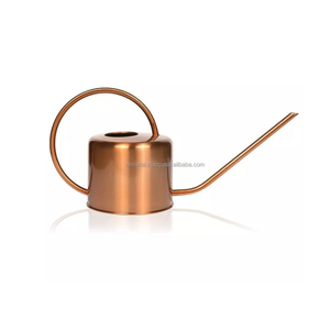 Arrosoir ou arrosoir personnalisé de qualité luxe en métal fer et cuivre plaqué pour l'aspersion d'eau - Product Image 1