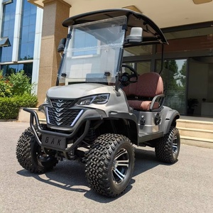 Best Electric Off-road 1–2-Seater Golf Cart/Golf Buggy with Lithium Battery 4KW System Cheap Price Metal Steel <b>Plastic</b> Hunting - Product Image 5