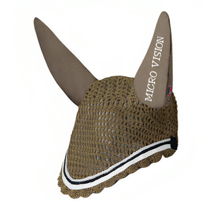 Offre Spéciale équestre Tack Crochet Horse Fly Hood Bonnets d'oreille délicats avec respirabilité pour l'équitation - Product Image 4