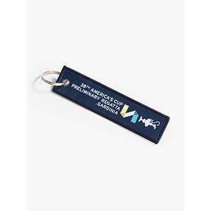 Portachiavi America's Cup 38 Azzurro Chiaro in Silicone e Metallo - Product Image 1
