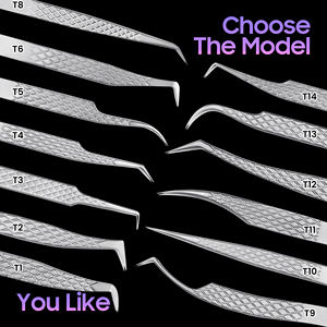 Meilleures ventes de pinces à cils de volume Pince à épiler de haute qualité Pince à épiler d'extension de cils - Product Image 5