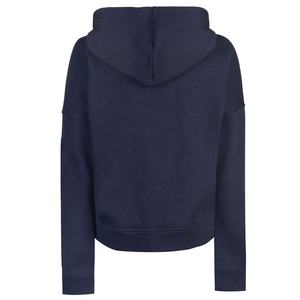 เสื้อฮู้ดขนแกะขนาดใหญ่พิเศษสำหรับผู้หญิง |   เสื้อฮู้ดสไตล์ฮิปฮอปแบบสวมหัว พร้อมบริการสกรีนโลโก้ OEM เสื้อฮู้ดผ้าฟลีซทรงโอเวอร์ไซส์สำหรับผู้หญิง - Product Image 2