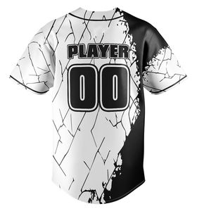 Maillot de baseball performant pour hommes, grande taille, léger, respirant, évacuant l'humidité, séchage rapide, prêt pour l'entraînement, athlètes, doux - Product Image 5