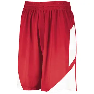 shorts man glassgow red and white