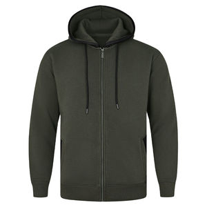 Grand et grand sweats à capuche zippés pour hommes hommes automne lâche fermeture éclair à capuche cardigan décontracté sweats pour hommes avec sweat à capuche grande taille - Product Image 1