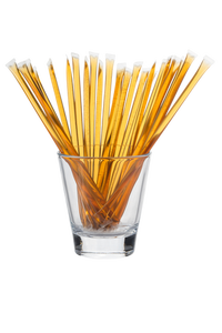 Los palitos de miel cruda son 100% puros El tarro de miel Palitos de miel cruda lisos ÁNGULO - Product Image 2