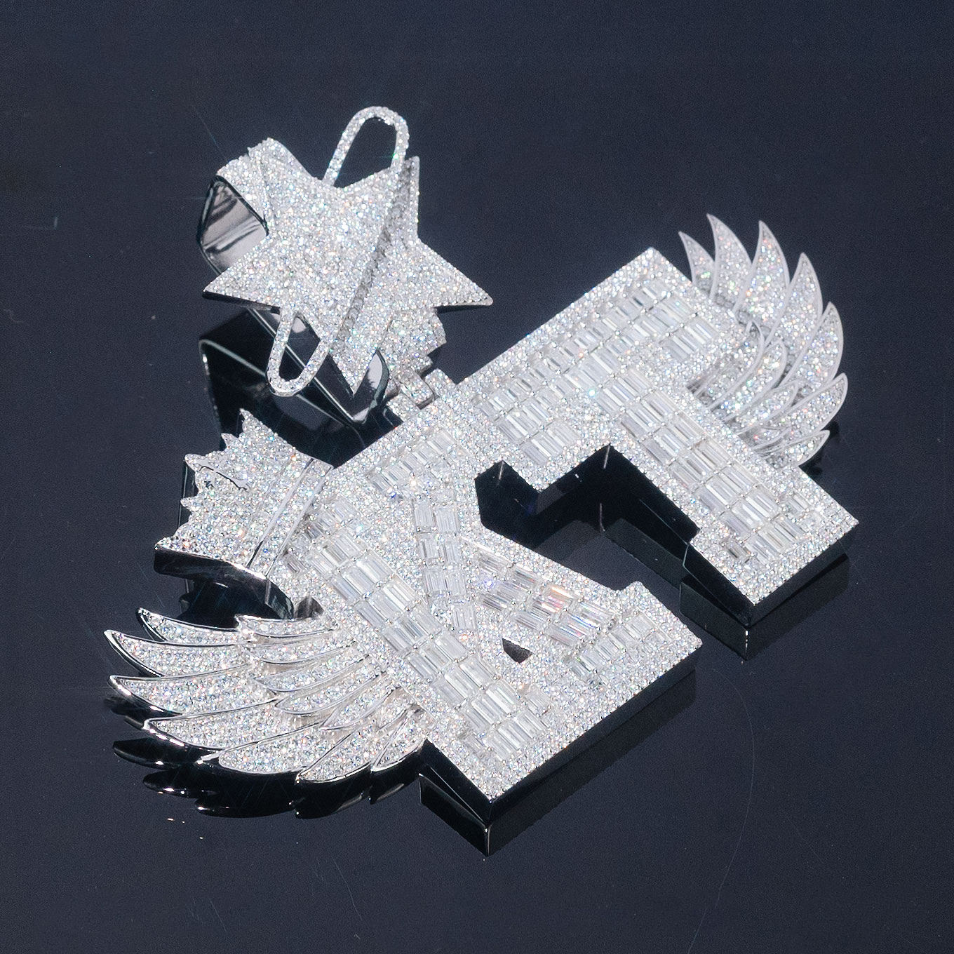 เพชรสังเคราะห์ 3.5 นิ้ว + S925