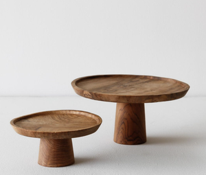 Base para Pastel de Madera Decorativa Blanca para Bodas, Exhibición Elegante de Postres, Estilo Rústico, Ecológica y Personalizable - Product Image 3