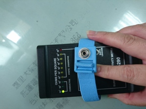 Correa de muñeca antiestática Pulsera ESD con cables de conexión a tierra Pulsera ESD - Product Image 3