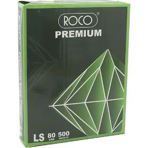กระดาษถ่ายเอกสาร ROCO A4 80 แกรม คุณภาพสูง สีขาว 500 แผ่น/กล่อง 100 รีม/แพ็ค ใช้ได้หลากหลายสำหรับการพิมพ์ - Product Image 3