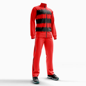 Survêtements en polyester/coton pour hommes, avec étiquette personnalisée et impression, vêtements de sport d'hiver à sublimation à bas prix - Product Image 3