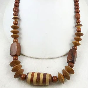 Diseño recién llegado collar de cuerno de buey de búfalo pulido estilo Animal hueso joyería diseño Natural cuentas mujeres niñas regalos de boda - Product Image 1