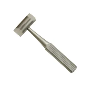 Top Quality Mead Mallet Sand Finish German Steel Hammer With Plastic Head Mead Mallet Hard Bone Lifting Hammer