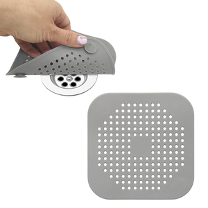 Protezione per scarico in silicone per cucina e bagno 145 x 145 mm. - Product Image 1