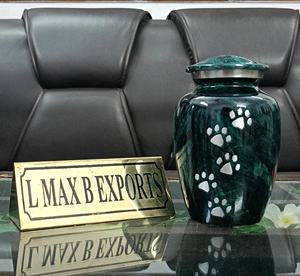 Customized Size Aluminium Metal Cremation <b>Urns</b> Unique Design Funeral Supplies Adults <b>Pets</b> Elegant Memorial Ashes Storage <b>Casket</b> - Product Image 5