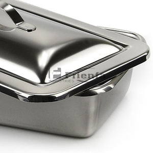 Suministro directo de fábrica Equipo de cirugía médica Hospital Holloware Bandeja de instrumentos Nueva llegada Bandeja de instrumentos de diseño - Product Image 4