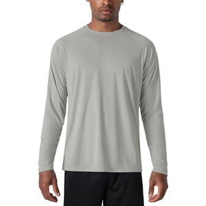 カスタムロゴラッシュガードメンズ防風UPF 50 + 長袖釣りシャツ速乾性性能サンプロテクション釣りシャツ - Product Image 3