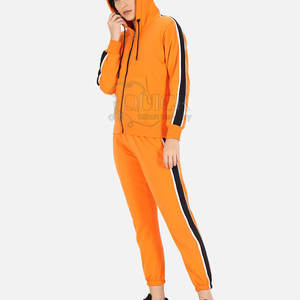 Nuevo Estilo de Trajes Deportivos de Invierno para Mujer, Transpirables, con Capucha, Casuales, de Poliéster/Algodón, Ligeros, Servicio OEM, Personalizables - Product Image 3