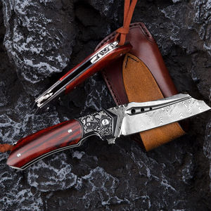 Wholesale High Quality Fixed <b>Blade</b> Hunting <b>Knife</b> Stainless Steel Serrated Edge Custom Handles 3-Year Warranty for Retailers OEM - Product Image 4