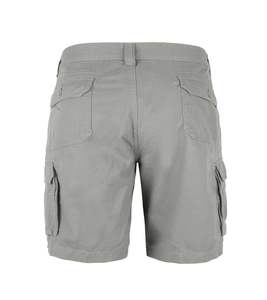 Ropa de hombre de alta calidad, venta directa de fábrica, talla grande, algodón sólido, etiqueta bordada personalizada, pantalones cortos de carga de verano con bolsillos - Product Image 4