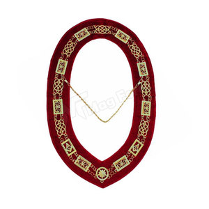 Custom High Quality Men's Embroidered Decorative <b>Metal</b> Chain <b>Collar</b> with Custom Logo-Premium Design for All Seasons - Product Image 3