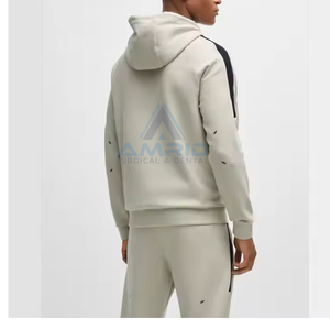 Chándal cortavientos OEM con logotipo personalizado, chándal, chándal de algodón y LICRA, chaqueta para hombre - Product Image 6