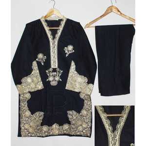 ผ้าลูกไม้ฉลุลาย-หรูหราและอ่อนหวาน ประดับด้วยเลื่อม LP - Product Image 4